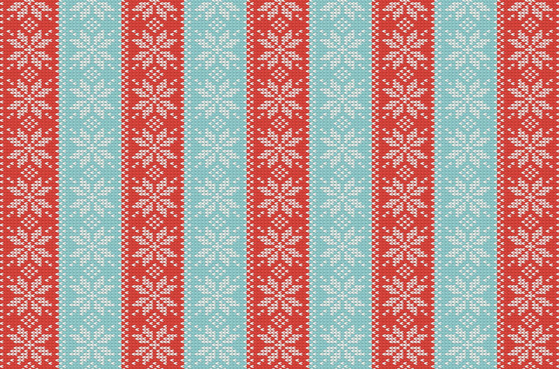 Christmas Nordic knit