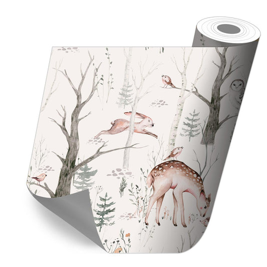 Autumn forest sticker roll