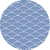 Individuales 4 ud  Circular olas japonesas 3