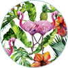 Individuales 4 ud  Circular flamencos tropical 3