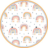 Individuales 1 ud  Circular Happy rainbow