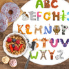 Individuales 1 ud  Circular ABC animals