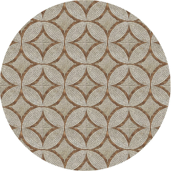 Individuales 4 ud  Circular mosaico romano