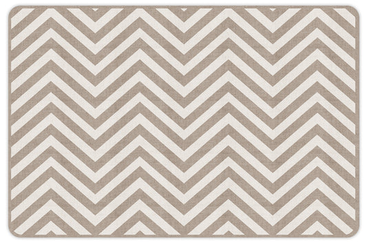 set de 4 individuales Natural chevron horizontal