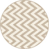 set de 4 individuales chevron vertical redondo