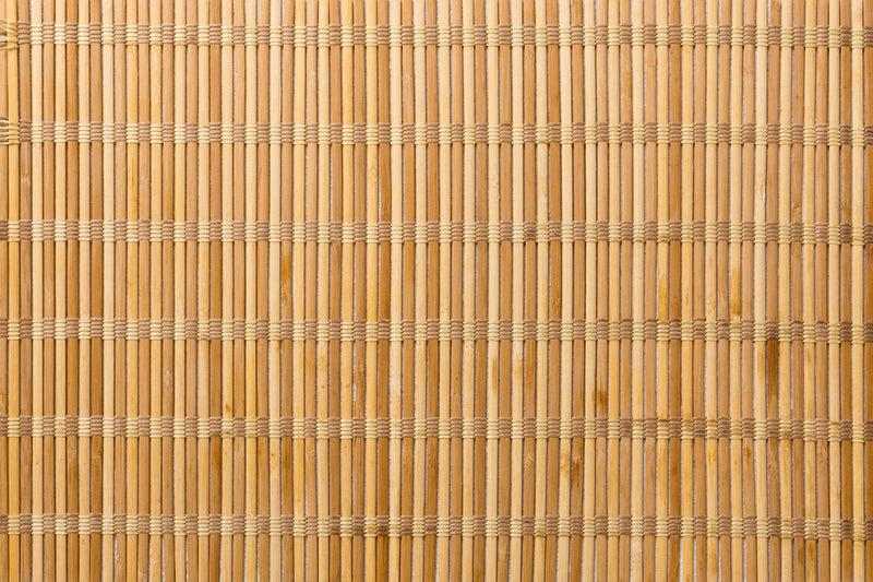 set de 4 individuales Imitación Cañas Bamboo