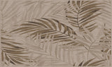 Cabecero Natural palmeras sepia