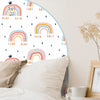 Cabecero Arco Infantil Arcoiris y Lluvia