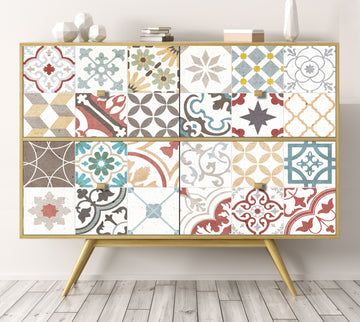 Rollo sticker Home tiles vintage 4