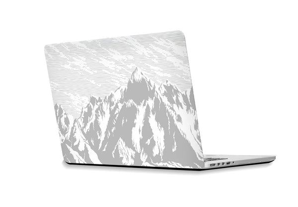 Sticker para ordenador portátil Everest gris