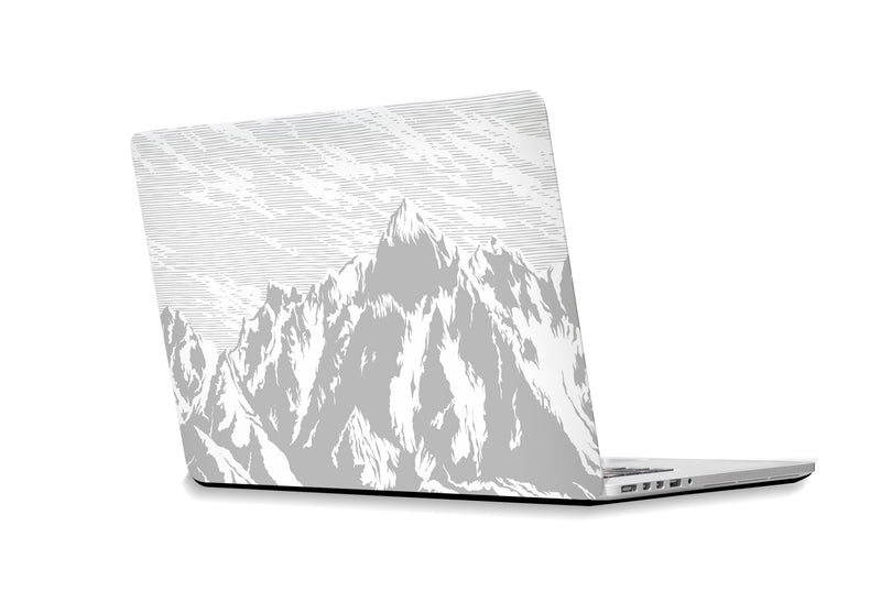 Sticker ordinateur portable Everest gris