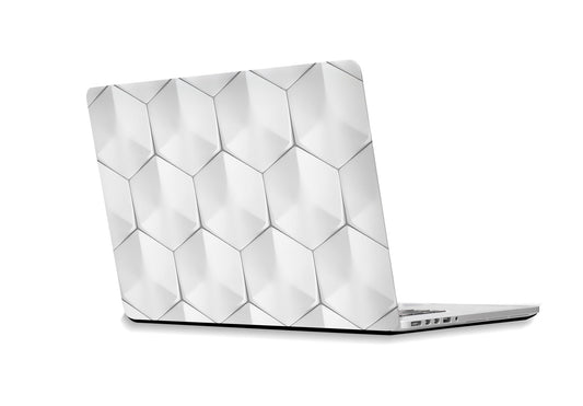 Laptop sticker 3D Hexagons