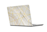 Laptop sticker Hera with gold lines