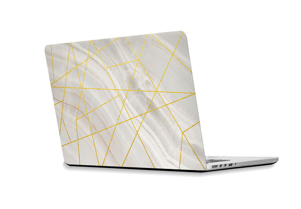 Sticker para ordenador portátil Hera con líneas de oro