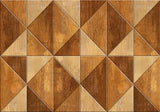 Sticker para ordenador portátil Triangulos madera