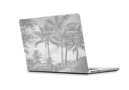 Palm trees laptop sticker