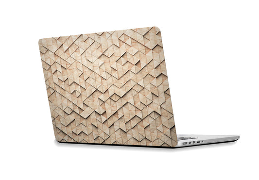 Laptop sticker Triangles 3d