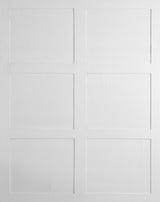 Panel Clásico con molduras blanco 7