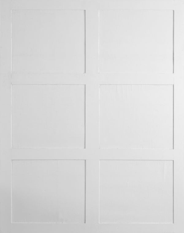 Panel Clásico con molduras blanco 7