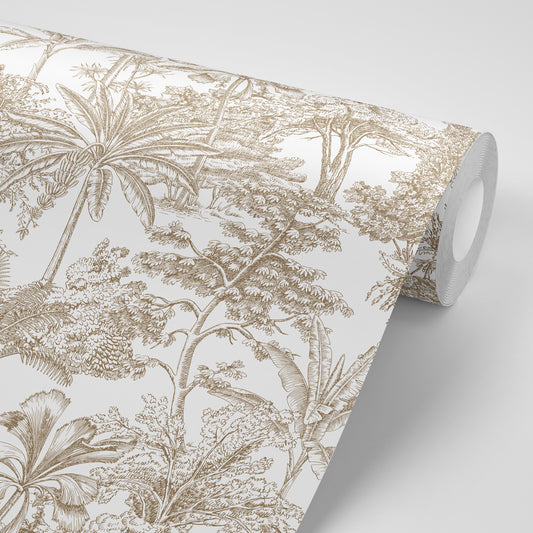 Árboles Selva Sepia