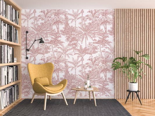 Árboles Selva Rojo Claro