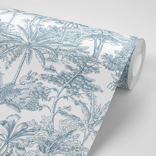 Árboles Selva Azul Claro