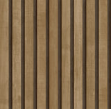 Slat wall marrón, negro